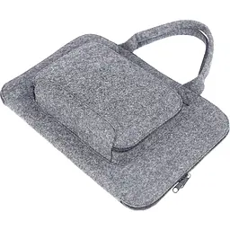Сумка футляр Gmakin GS01-15 для Macbook 15 сірий - мініатюра 2