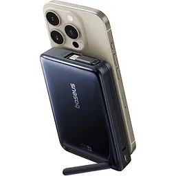 Зовнішній акумулятор Baseus Nomos Qi2 10000mAh 45W Black (P10078800123-00) [161321] - мініатюра 4