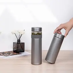 Заварювальний термос із титану Fun Home Funjia Titanium Smart Cup 520 мл (FJ-TA003) - мініатюра 6