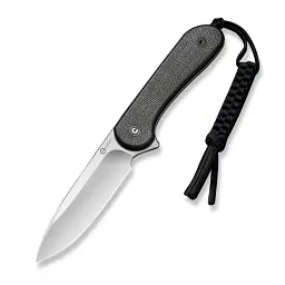 Ніж Civivi Fixed Blade Elementum Satin Blade Micarta (C2105B) - мініатюра 4