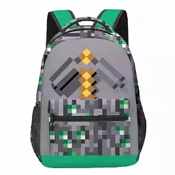 Шкільний рюкзак Minecraft залізний кирка JINX - мініатюра 2