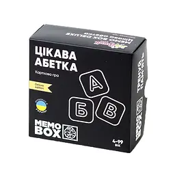 Настільна гра JoyBand MemoBox Delux Цікава абетка (MBD103)