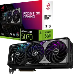 Відеокарта GeForce RTX 5070 12GB Asus ROG Strix Gaming OC (ROG-STRIX-RTX5070-O12G-GAMING) - мініатюра 2