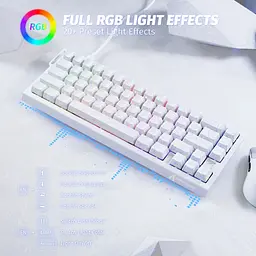 Клавіатура Attack Shark X68 HE RGB Magnetic Linear Switches White Contours (AS-6972792471020-WC) [176657] - мініатюра 5