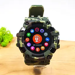 Смарт-годинник Skmei S231 силіконовий ремінець Army Camouflage (16696) - мініатюра 6