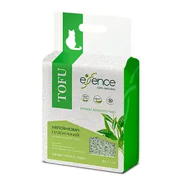 Наповнювач для котячого туалету Essence із тофу з ароматом зеленого чаю 6 л