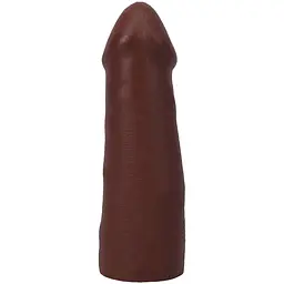 Фалоімітатор Doc Johnson The Realistic Cock ULTSAKYN 5 Inch, шоколадний - мініатюра 4