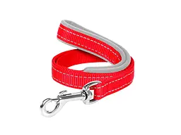 Повідець для собак Dog Extreme з нейлону з прогумованою ручкою Ш 20 мм Д 122 см червоний (43153) - мініатюра 2