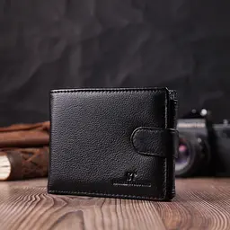 Чоловічий шкіряний гаманець ST Leather 12,3х10х2 см acs0028306 - мініатюра 8