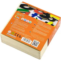 Набір магнітних цифр та знаків Viga Toys 37 шт. (50325) - мініатюра 3