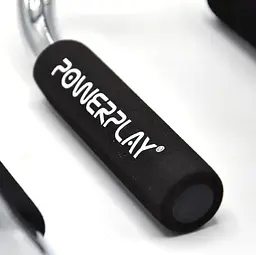 Упори для віджимань PowerPlay 4318 Push-Up Bars Stell металеві (S-подібні) (PP_4318) - мініатюра 7