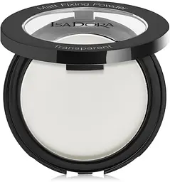 Пудра для обличчя фіксуюча IsaDora Matt Fixing Powder, відтінок 00 (Transparent), 9 г (492837) - мініатюра 2