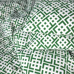 Простирадло MirSon Abstract Green бязь 110 x 160 см (2200013166054) - мініатюра 3