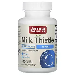 Расторопша (Силимарин) Milk Thistle 150 mg 100 капсул Jarrow Formulas vit0004993