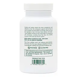 Вітаміни та мінерали Natures Plus Choline and Inositol, 60 таблеток - мініатюра 3