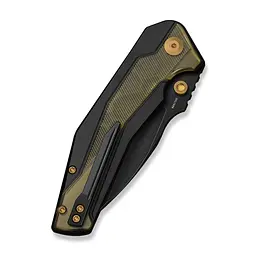 Ніж складаний туристичний Civivi Wellmax (9.1 см) 14C28N / Aluminum чорний/жовтий - мініатюра 5