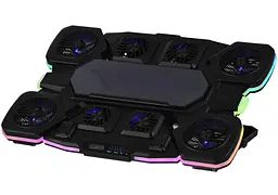 Охолоджувальна підставка для ноутбука до 17,3 дюймів 2E GAMING CPG12 8xfans - мініатюра 4