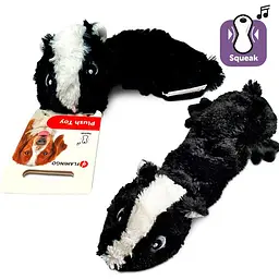 Flamingo Shaky Skunk фламинго скунс м'яка іграшка для собак плюш 32х14 см