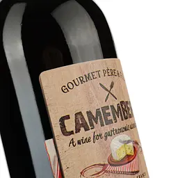 Вино Gourmet Pere & Fils Syrah Marselan Camembert, 13,5%, 0,75 л - мініатюра 3