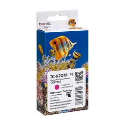 Картридж Barva HP 920XL (CD973AE) 980 c, Magenta (IC-920XL-M)