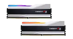 Модуль пам'ятi DDR5 2x16GB/6000 G.Skill Trident Z5 RGB Silver (F5-6000J3040F16GX2-TZ5RS)