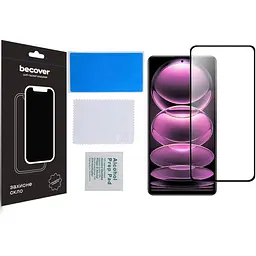 Захисне скло BeCover для Xiaomi Redmi Note 12 Pro / 12 Pro 5G / 12 Pro Plus Black (708784) - мініатюра 2