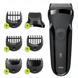 Електробритва Braun Series 3 300BT (Black) [70390] - мініатюра 2