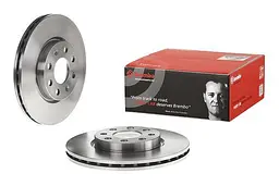 Диск гальмівний вентильований Opel Corsa E, D, Adam, Fiat Punto III 05-25р Brembo (09.5843.34)