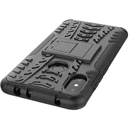 Чохол-накладка Toto Dazzle Kickstand 2 in 1 Case Xiaomi Redmi Note 6 Pro Black - мініатюра 4