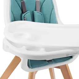 Стільчик для годування Kinderkraft Tixi Turquoise блакитний (00-00158724) - мініатюра 10