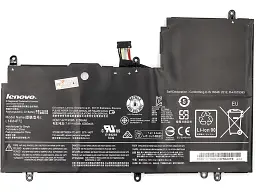 Акумулятор для ноутбуків LENOVO Yoga 3 14 Series (L14M4P72) 7.4V 45Wh (original) (NB480746) - мініатюра 2