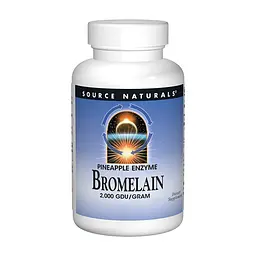 Травы Source Naturals Бромелайн 500мг, 60 таблеток (SNS-01354)