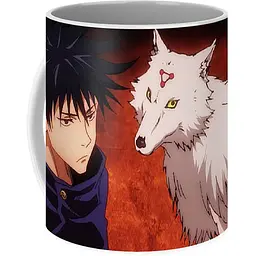 Кухоль GeekLand Магічна Битва Jujutsu Kaisen Megumi з вовком JK.02.11 330 мл  - мініатюра 3