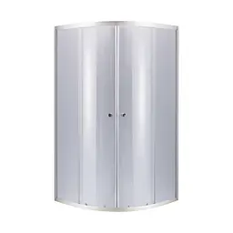 Душова кабіна Lidz Latwa SC90x90.SAT.LOW.GR, скло тоноване 4 мм без піддона, Універсальна, тонований
