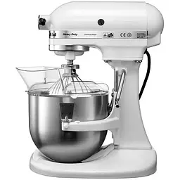 Планетарний міксер KitchenAid Heavy Duty 4.8 л білий (5KPM5EWH) - мініатюра 2