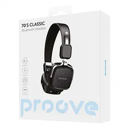 Бездротові навушники Proove 70's Classic чорні (48393 black) - мініатюра 2