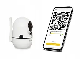 Внутрішня поворотна IP-камера відеоспостереження Overmax Camspot 3.6 Full HD WiFi - мініатюра 4