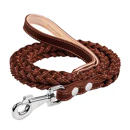 Повідець для собак Collar квадратне плетення з прошивкою