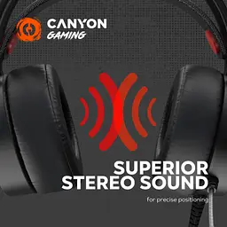 Навушники Canyon Interceptor GH-8A Black-Orange (CND-SGHS8A) - мініатюра 9