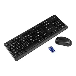 Комплект Grunhelm KBM-4810WL Wireless UA Black (126877) - мініатюра 3