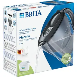 Фільтр-глечик Brita Marella Memo MXPro 2.4л Grafite (1052794) [150424] - мініатюра 5