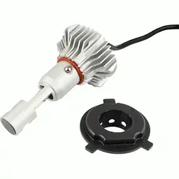 Автолампи XPRO S9 H7 LED надяскраві світлодіодні 6000К 50W 2 шт. (S9 H7) - мініатюра 4