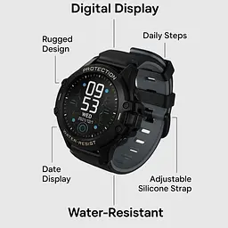 Дитячий смарт-годинник Hoco Y107 4G Black [159413] - мініатюра 7