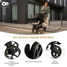 Прогулянкова коляска Kinderkraft Mitzy Jade Green (KSMITZ00GRE0000) - мініатюра 8