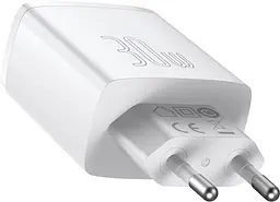 Зарядний пристрій Baseus Compact Quick Charger 2U+C 30W EU white (CCXJ-E02)