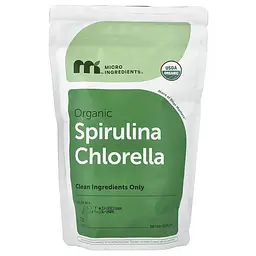 Спіруліна Organic Spirulina Chlorella 720 Tablets Micro Ingredients vit0004890