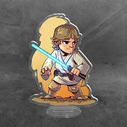 Акрилова колекційна фігурка Чібі Chibi Зоряні війни Star Wars - Luke Skywalker 10 см - мініатюра 2