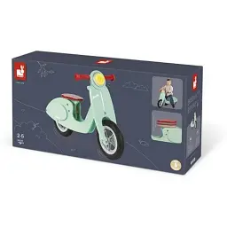 Толокар Janod J03243 Ретро скутер м'ятний - мініатюра 6