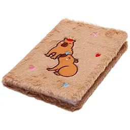 Блокнот А5 ZiBi Capybara 7 Kids Line плюшевий клітинка 80 аркушів (ZB.700021) - мініатюра 7