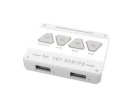 Вентилятор для корпусу Asus TUF Gaming TF120 ARGB Fan - Triple Fan Kit with ARGB Controller White (90DA0033-B09030) - мініатюра 8